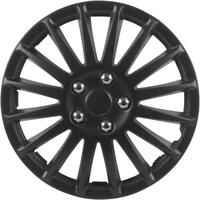 Unitec Radzierblenden Suzuka 35 cm (14 Zoll) schwarz 4 St&uuml;ck