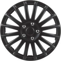 Unitec Radzierblenden Suzuka 40 cm (16 Zoll) schwarz 4 St&uuml;ck