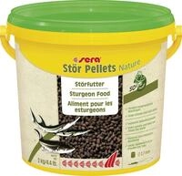 Sera Fischfutter Teich Sterlet Pellets f&uuml;r kleinere St&ouml;re 3,8 L