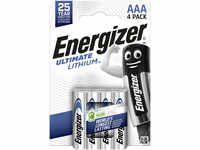Energizer Ultimate Lithium Micro AAA 1,5 V, 4er Pack GLO699640160