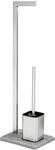 Wenko Stand WC-Garnitur Granit chrom