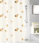 Kleine Wolke Duschvorhang Miami beige, 180 x 200 cm