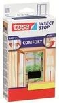 tesa Fliegenschutz-T&uuml;r COMFORT 120 x 220 cm - anthrazit, individuell k&uuml;rzbar