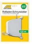 Schellenberg Aufschraubwickler inkl. 5 m Schnur schwenkbar wei&szlig;