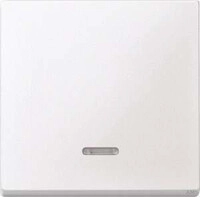 Merten Kontrollwippe mit Kontrollfenster System M polarwei&szlig; matt 431019