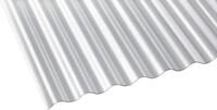 Gutta Polycarbonat-Wellplatte Sinus 76/18 200 x 90 cm 1,4 mm klar