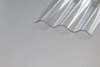 Gutta Polycarbonat-Wellplatte Sinus 76/18 250 x 90 cm 1,4 mm klar