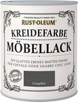Rust-Oleum Kreidefarbe M&ouml;bellack 125 ml graphit