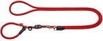 Hunter Hundeleine Freestyle mit Halsung 1,7 m x 0,8 cm rot