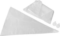 Zenker Einwegspritzbeutel 20 St&uuml;ck inkl. 3 T&uuml;llen 33 cm