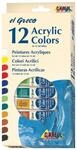 Kreul el Greco Acrylic Tuben Set 12 x 12 ml