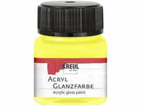 Kreul Acryl Glanzfarbe gelb 20 ml GLO663151491