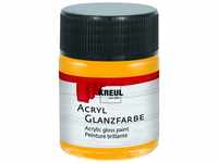 Kreul Acryl Glanzfarbe dunkelgelb 50 ml GLO663151001