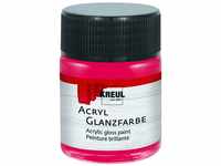 Kreul Acryl Glanzfarbe dunkelrot 50 ml GLO663151252