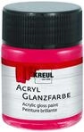 Kreul Acryl Glanzfarbe dunkelrot 50 ml