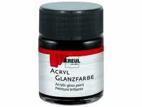 Kreul Acryl Glanzfarbe schwarz 50 ml GLO663151247
