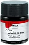 Kreul Acryl Glanzfarbe schwarz 50 ml