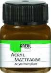 Kreul Acryl Mattfarbe dunkelbraun 20 ml
