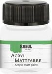 Kreul Acryl Mattfarbe wei&szlig; 20 ml