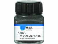 Kreul Acryl Metallicfarbe anthrazit 20 ml GLO663151528