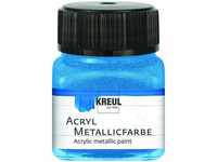 Kreul Acryl Metallicfarbe blau 20 ml GLO663151525