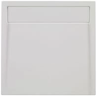 Ottofond Duschwanne mit Ablaufrinne 90 x 75 cm, wei&szlig;