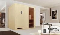 Weka Elementsauna Halmstad Gr. 2 Sparset 7,5 kw OS