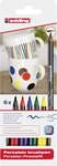 edding 4200 Porzellanpinselstift 6er Set Family Colour