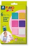 Fimo Modelliermasse kids Colour Pack Girlie 6 x 42 g