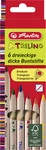 herlitz Dreikantbuntstifte Trilino 6 St&uuml;ck