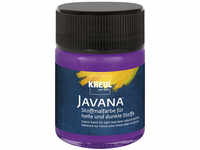 Kreul Javana Stoffmalfarbe für helle und dunkle Stoffe violett 50 ml...