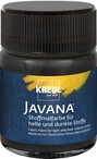 Kreul Javana Stoffmalfarbe f&uuml;r helle und dunkle Stoffe schwarz 50 ml