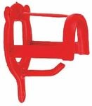 Kerbl Pferde-Trensenhalter Metall, rot