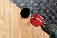 Wolfcraft Lochs&auml;ge &Oslash; 32 mm Bi-Metall inkl. Schaft und Bohrer