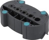 Wolfcraft Bohrhilfe Basic f&uuml;r rechtwinklige L&ouml;cher &Oslash; 4, 5, 6, 8, 10 mm