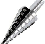 Wolfcraft Stufenbohrer Rundschaft HSS &Oslash; 8 - 30 mm