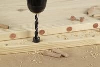 Wolfcraft Holzspiralbohrer-Set 2730000 &Oslash; 6, 8, 10 mm 6-teilig Rundschaft