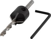 Wolfcraft Vorbohrer mit Senker 2499000 &Oslash; 4,5 - 16 mm Rundschaft
