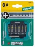 Wolfcraft Bit-Set PH 7-teilig