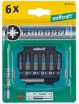 Wolfcraft Bit-Set PZ 7-teilig