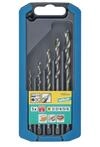 Wolfcraft Metallbohrer-Set HSS Sechskant-Schaft &Oslash; 2 - 6 mm 5-teilig