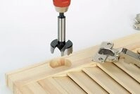 Wolfcraft Forstnerbohrer &Oslash; 35 mm Sechskant