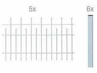 Alberts Komplettset Zaun Madrid 10 m 98,5 cm feuerverzinkt zE