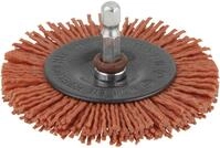Wolfcraft Scheibenb&uuml;rste &Oslash; 75 mm Nylon Schaft 6 mm