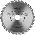 Wolfcraft Kreiss&auml;geblatt Serie gr&uuml;n &Oslash; 190 mm Bohrung &Oslash; 30 mm