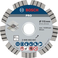 Bosch PRO Concrete Diamanttrennscheibe, 115 x 22,23&nbsp;mm