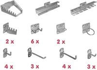 G&uuml;de Werkzeughaltersortiment 28-teilig