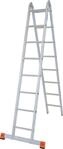 Krause Aluminium-Gelenk-Doppelleiter MONTO TriMatic 5,50 m