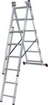 Krause Aluminium-Vielzweckleiter CORDA mit Treppenfunktion 4,55 m