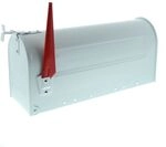 Burg W&auml;chter Briefkasten US Mailbox 891 W 22 x 17 x 48 cm